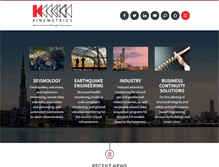 Tablet Screenshot of kinemetrics.com
